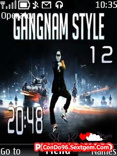 Theme Gangnam Style Cực Chất